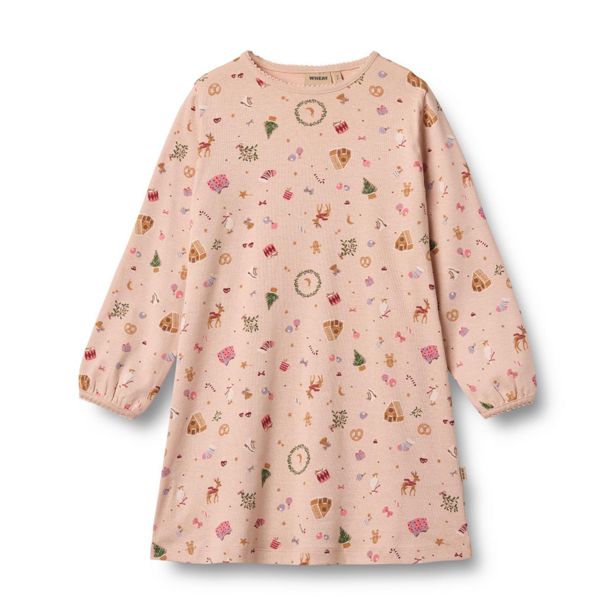 Wheat, Nightgown Elinor, rose dust holiday (104/4år)