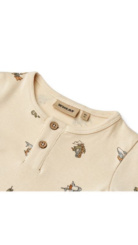 Wheat, Jumpsuit S/S Alfred, Beach friends