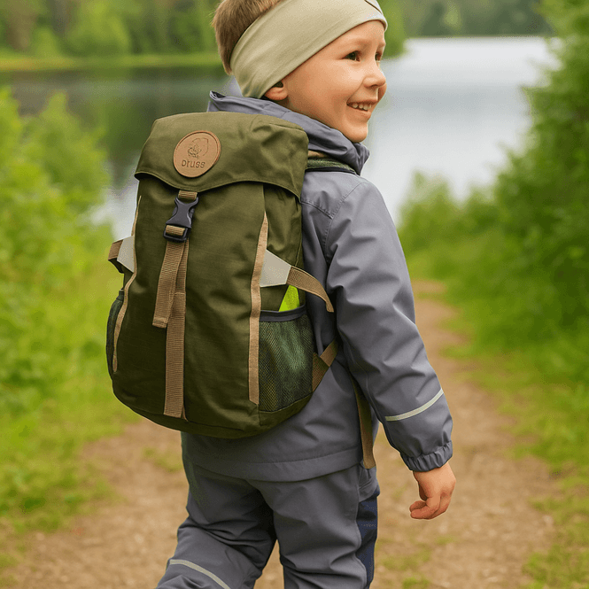 Hovedbilde Bruse ryggsekk, Bukken, Covert Green,18L