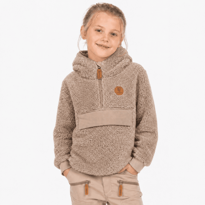 Hovedbilde Bruse Teddyfleece Genser, Selskjer, Brun