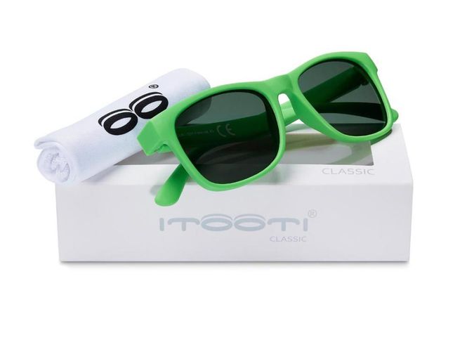 Hovedbilde Tootiny solbrille Grønn, størrelse Small
