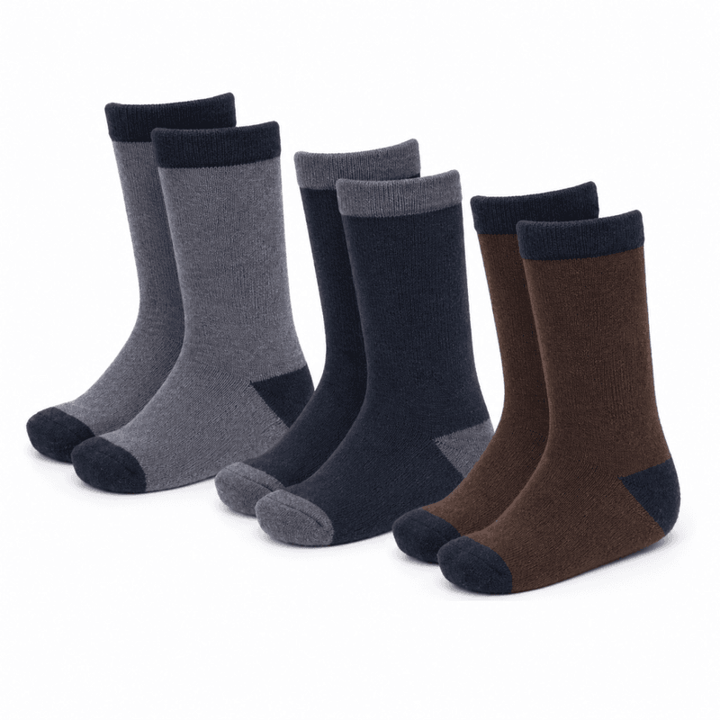 Bruse ullsokker, 3pk Edland, Outer Space mix