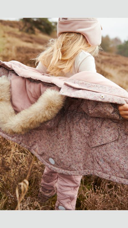 Wheat, Jacket Mathilde, Rose Dust Flowers