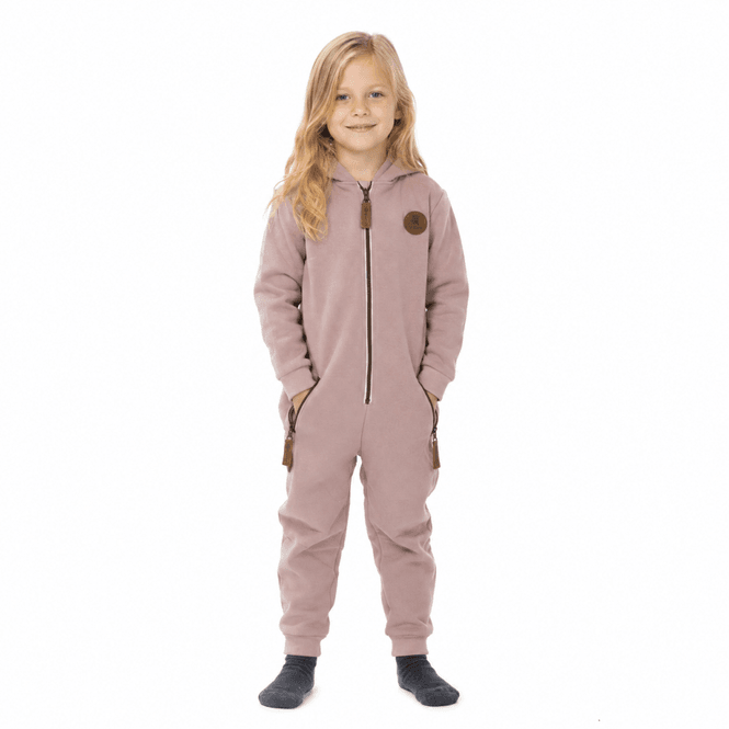 Hovedbilde Bruse bomull jumpsuit, Gran, Woodrose rosa
