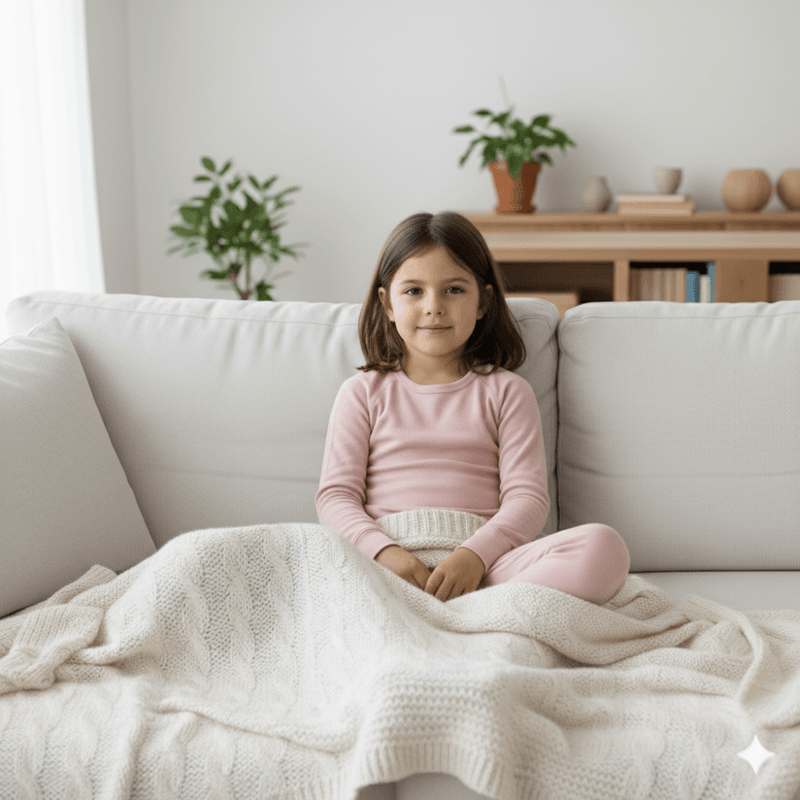 Bruse superundertøy sett, Rasle, Mahogany Rose