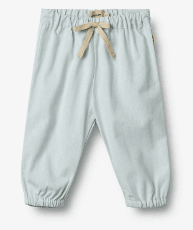 Wheat, Bukse Blake, Light Blue chambray