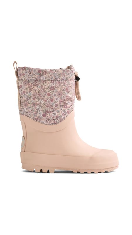 Wheat, Thermo Snowboot Drizzle, Rose Dust Flowers