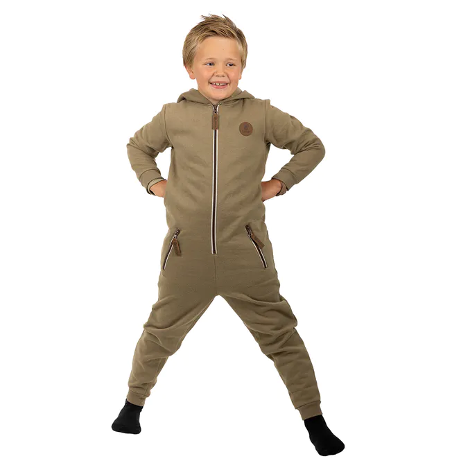 Hovedbilde Bruse bomull jumpsuit, Gran, Covert Green