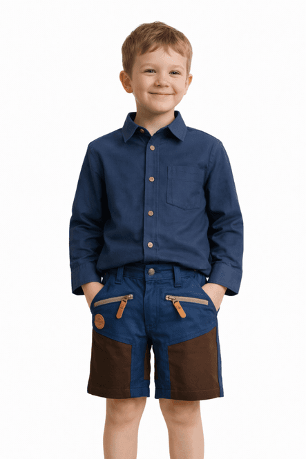 Hovedbilde Bruse Flanellskjorte, Moonlit Ocean