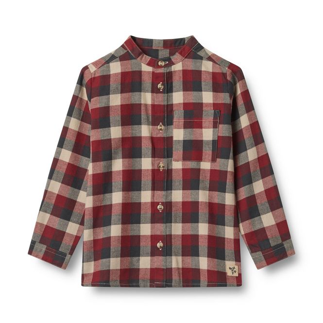 Hovedbilde Wheat, Shirt L/S Willum, red blue check