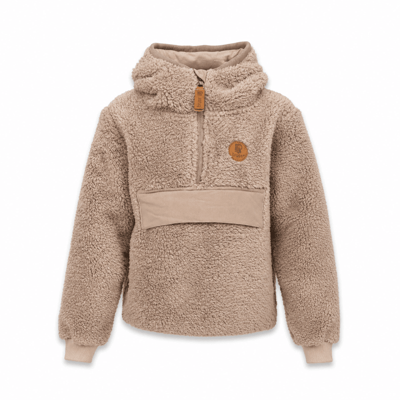 Bruse Teddyfleece Genser, Selskjer, Brun