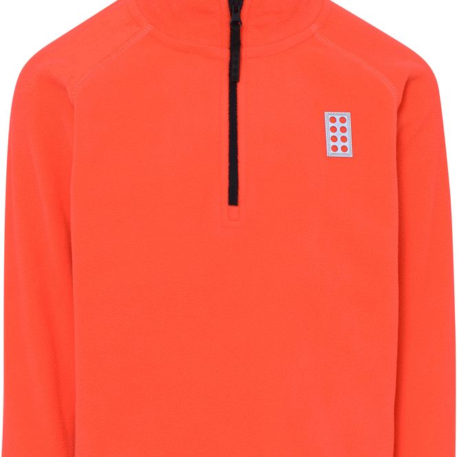 Hovedbilde LEGO Kidswear Iconic fleecegenser Sinclair 702, Neonrød