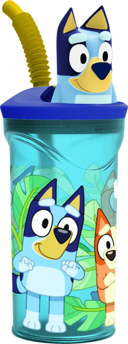 Bluey 3D Figurine drikkeglass
