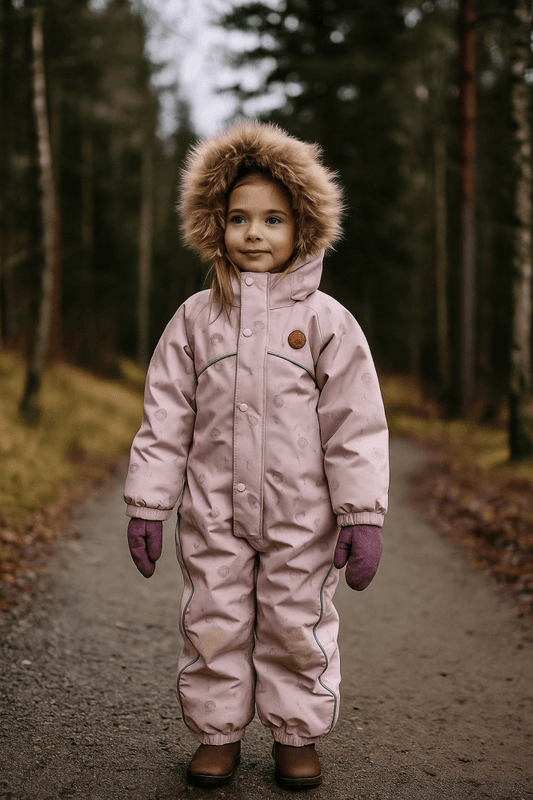 Bruse vinterdress, Nysnø, Fawn