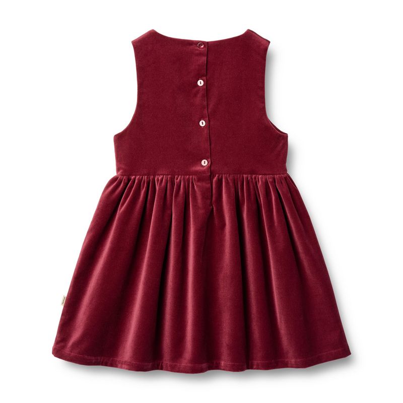 Wheat, Dress Thelma, ruby red