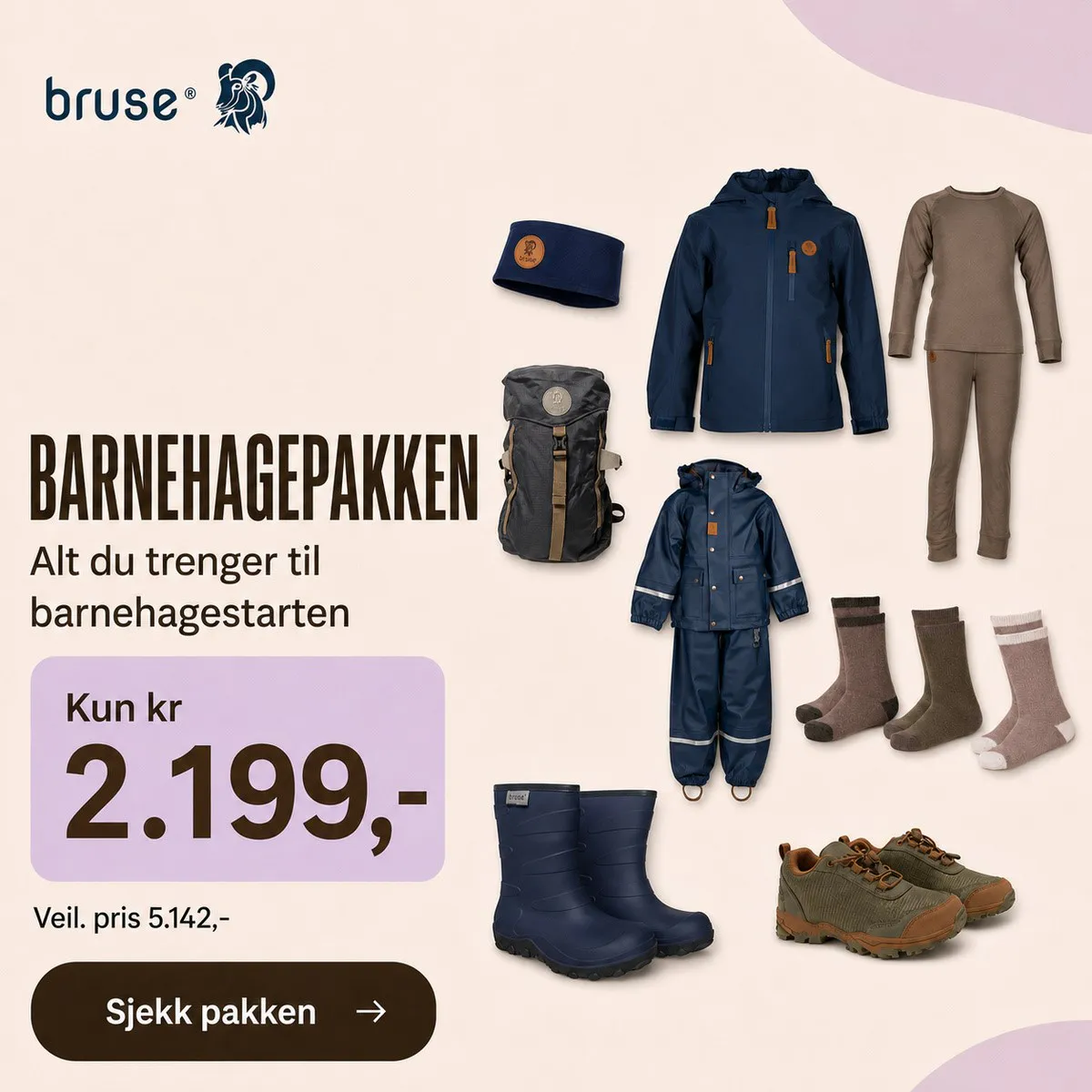 Pakkedeals fra Babybanden, flere plagg til samlet pris