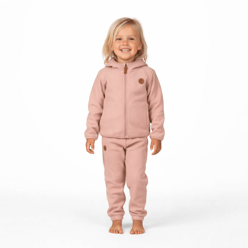 Bruse fleecesett, Gaupa, Mahogany Rose