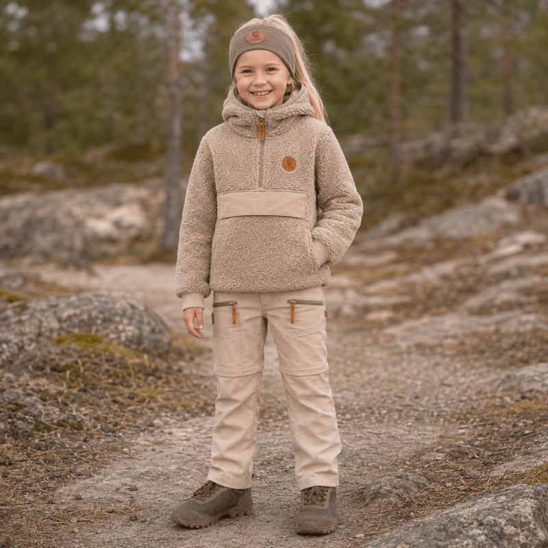 Bruse Teddyfleece Genser, Selskjer, Brun