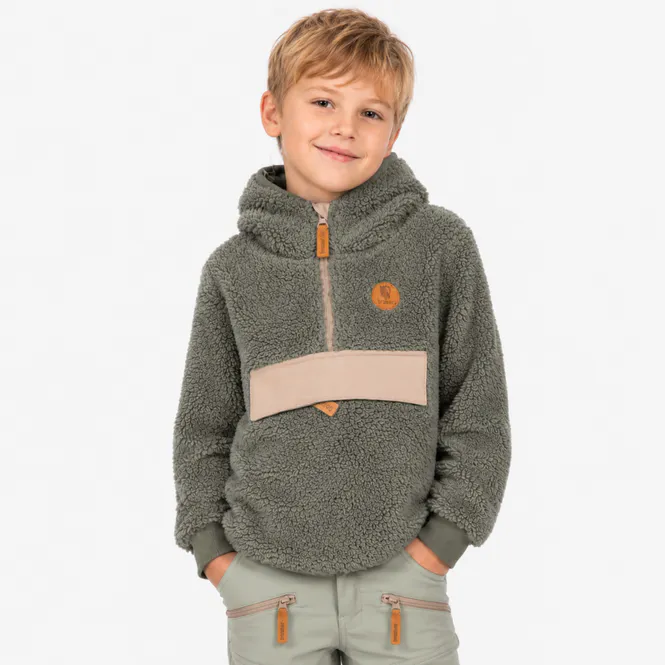 Hovedbilde Bruse Teddyfleece Genser, Selskjer, Grønn