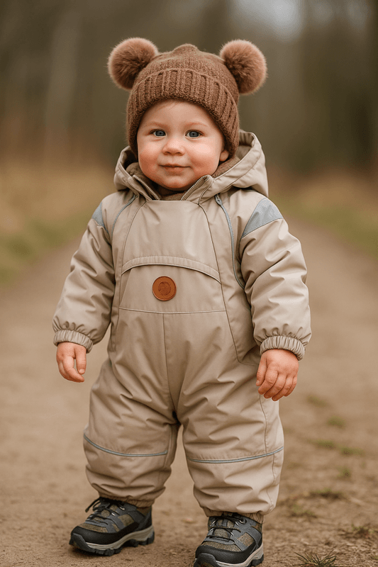 Bruse Lue med dusk, Teddy, Partridge brun