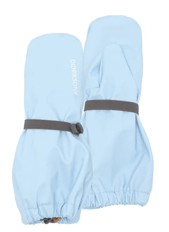 Didriksons Glove Kids 5, regnvotter, light sea blue