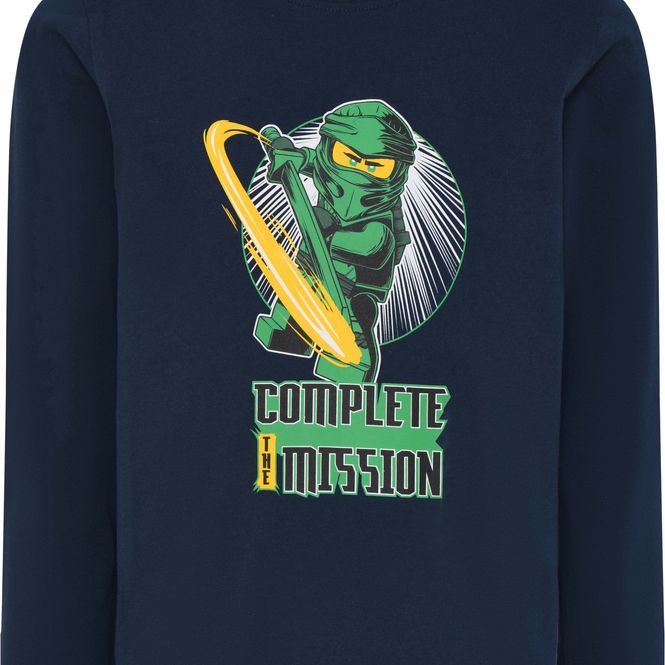 Hovedbilde LEGO Ninjago t-skjorte, Mørke blå